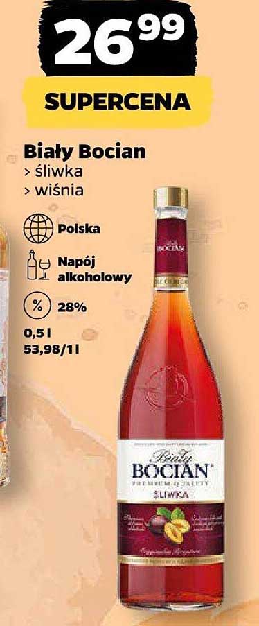 Biały Bocian śliwka wiśnia