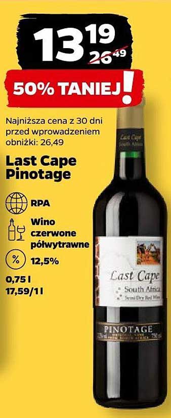 Last Cape Pinotage