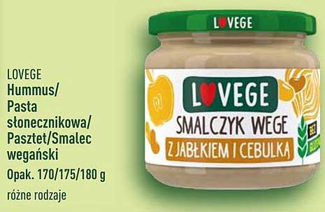 LOVEGE Smalczyk Wege z Jabłkiem i Cebulką