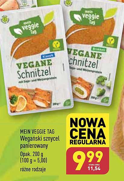 MEIN VEGGIE TAG Wegański sznycel panierowany