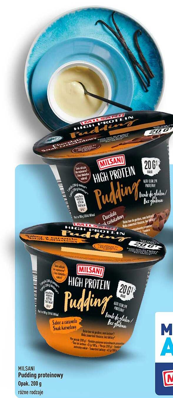 MILSANI Pudding proteinowy