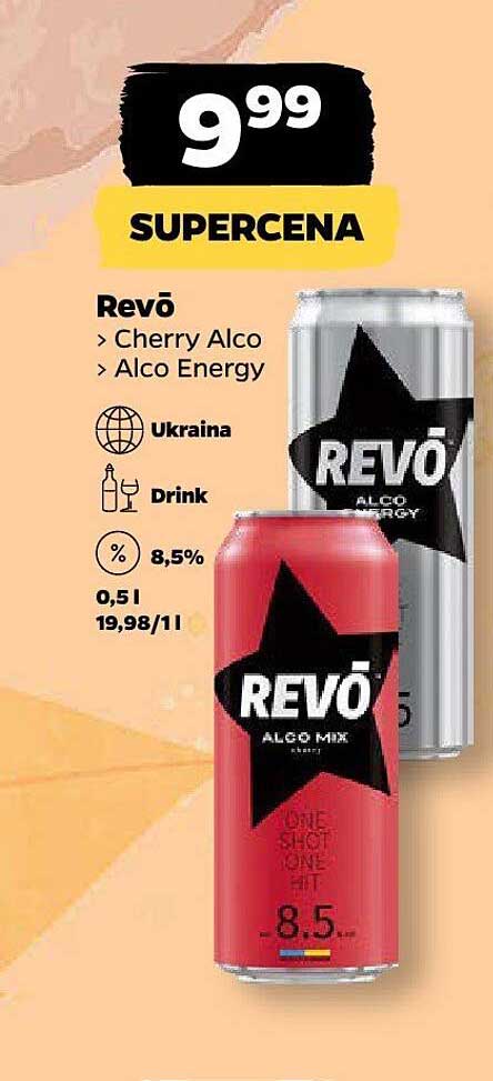 Revó Alco Mix Cherry Alco i Alco Energy