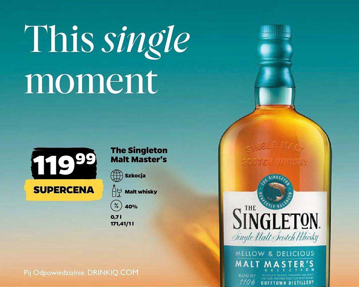 The Singleton Malt Master’s