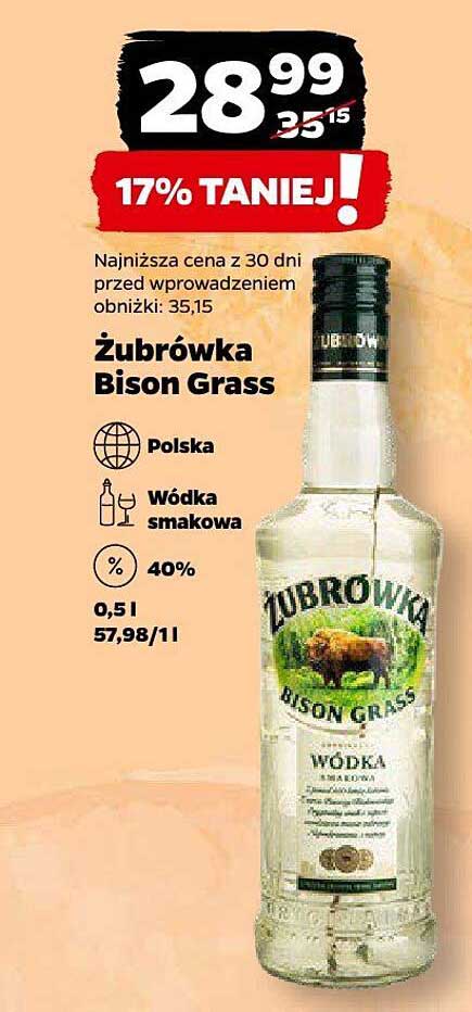 Żubrówka Bison Grass