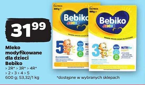 Mleko modyfikowane dla dzieci Bebiko