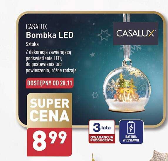 CASALUX Bombka LED