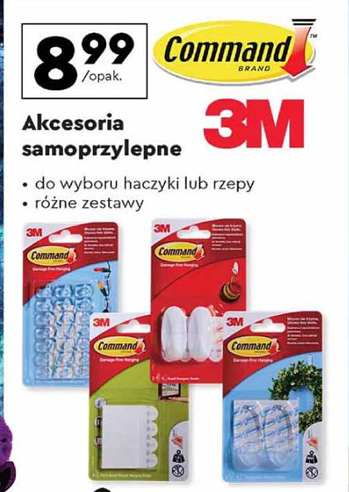 Akcesoria samoprzylepne 3M