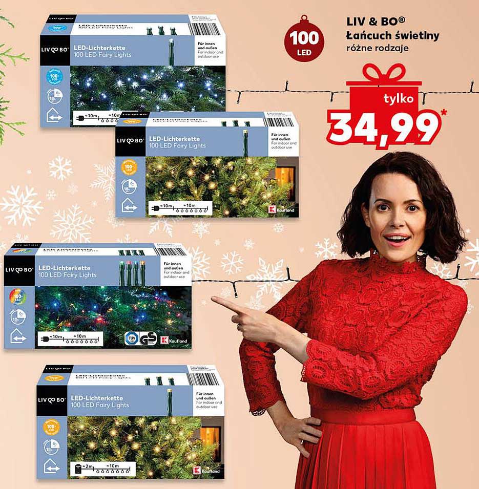 LIV & BO® łańcuch świetlny 100 LED
