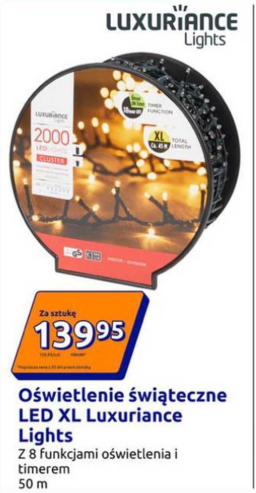 Oświetlenie świąteczne LED XL Luxuriance Lights