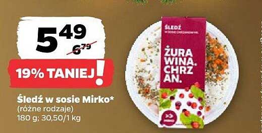 Śledź w sosie Mirko*