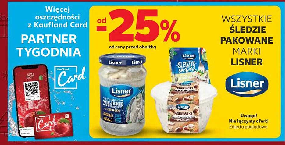 WSZYSTKIE ŚLEDZIE PAKOWANE MARKI LISNER