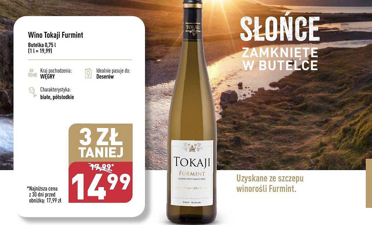 Wino Tokaji Furmint