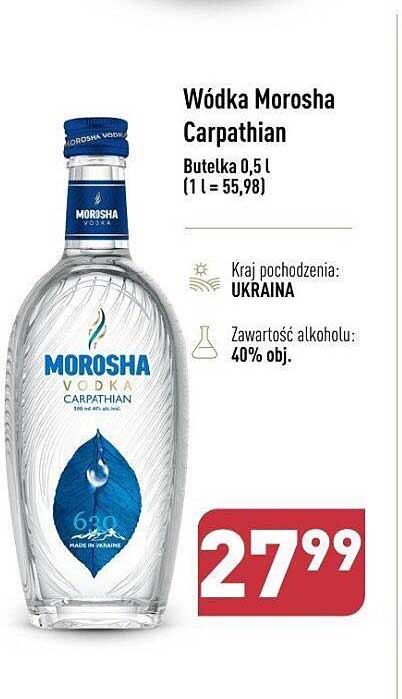 Wódka Morosha Carpathian