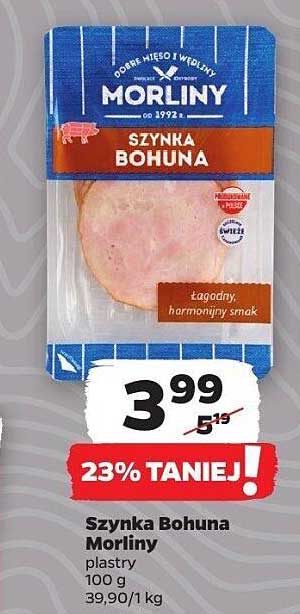 Szynka Bohuna Morliny