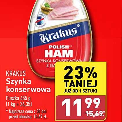 KRAKUS Szynka konserwowa