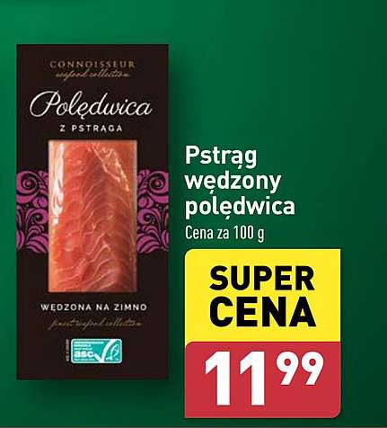 Pstrąg wędzony polędwica