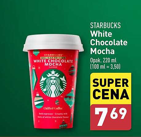 STARBUCKS White Chocolate Mocha