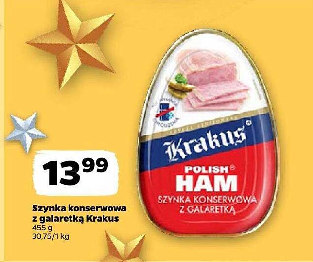 Szynka konserwowa z galaretką Krakus