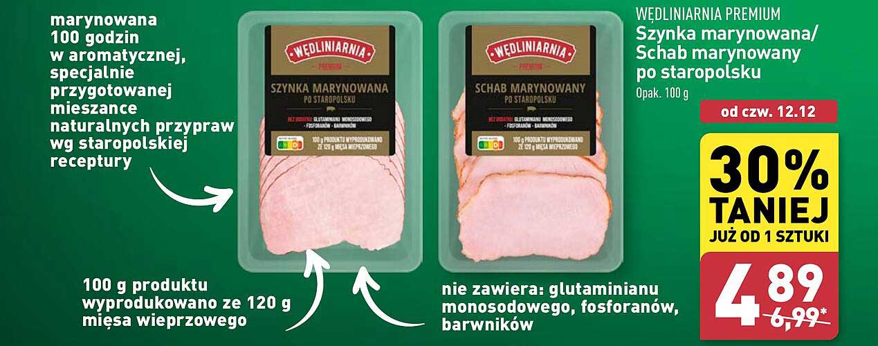 Szynka marynowana/Schab marynowany po staropolsku