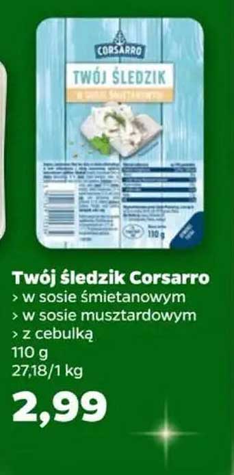 Twój śledzik Corsarro
