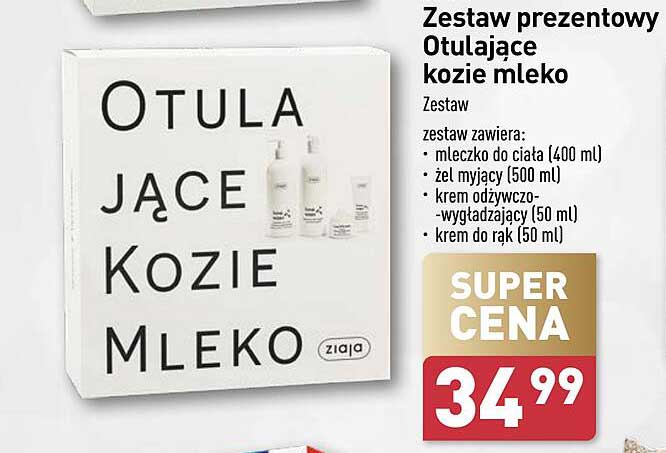 Zestaw prezentowy Otulające kozie mleko