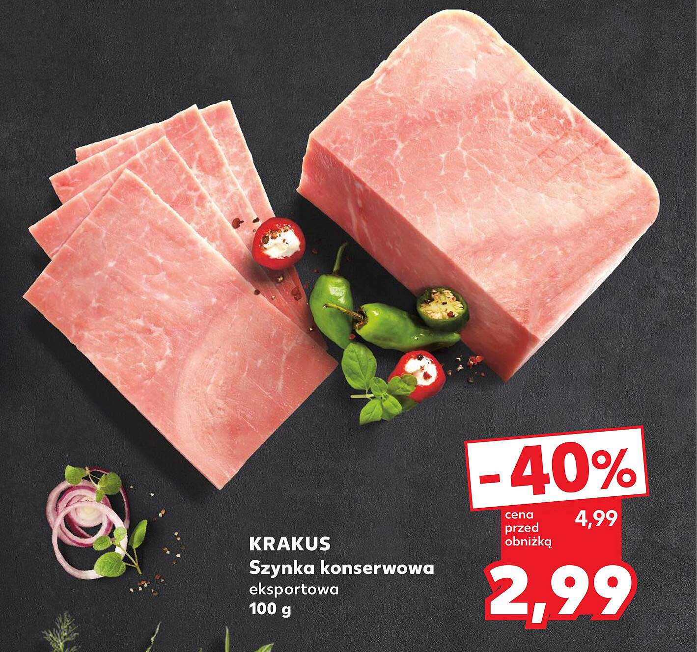 KRAKUS Szynka konserwowa eksportowa