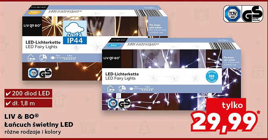 LIV & BO® łańcuch świetlny LED
