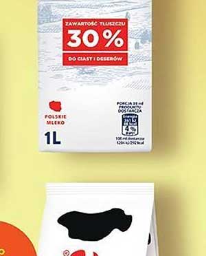 Mleko 30% Polskie 1L