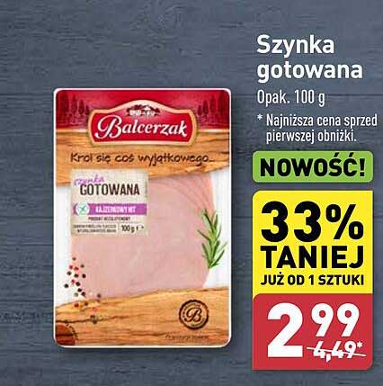 Szynka gotowana