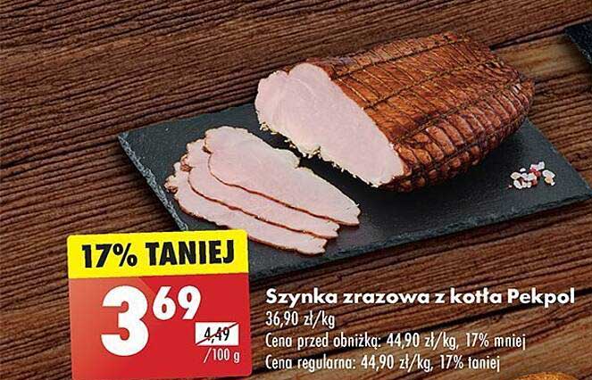 Szynka zrazowa z króla Pekpol
