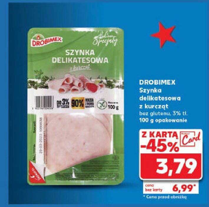 DROBMIMEX Szynka delikatesowa z kurczątkiem