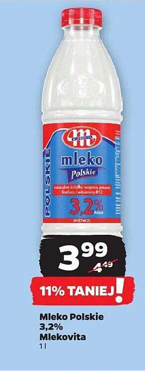 Mleko Polskie 3,2% Mlekovita