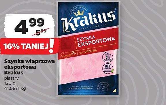 Szynka wieprzowa eksportowa Krakus