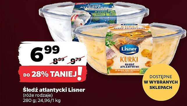Śledź atlantycki Lisner
