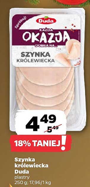 Szynka królewiecka Duda