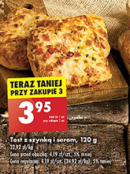 Test z szynką i serem, 130 g