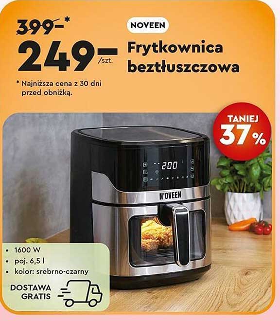 Frytkownica beztłuszczowa N'OVEEN