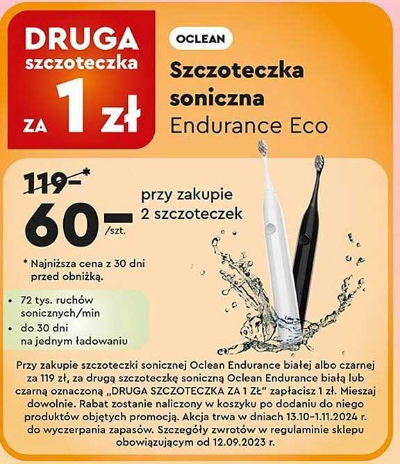 Szczoteczka soniczna Endurance Eco