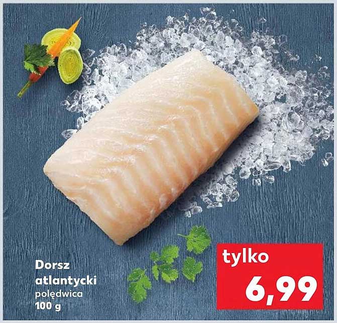 Dorsz atlantycki poledwica 100 g