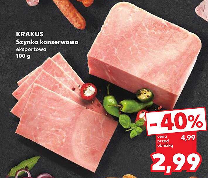 KRAKUS Szynka konserwowa eksportowa