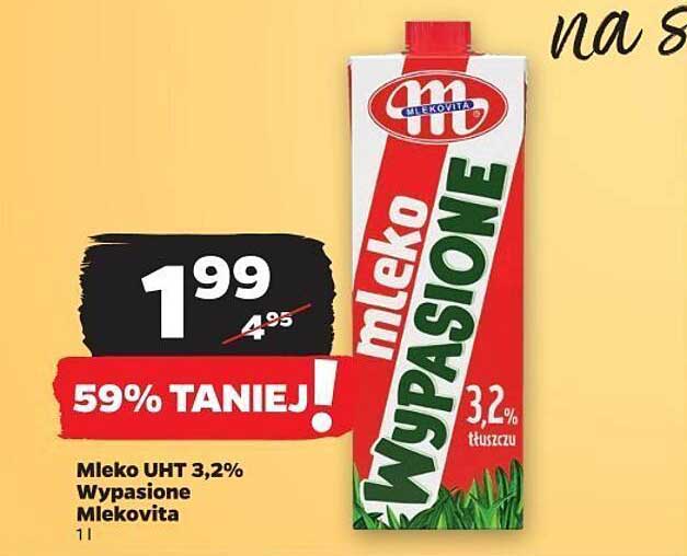 Mleko UHT 3,2% Wypasione Mlekovita