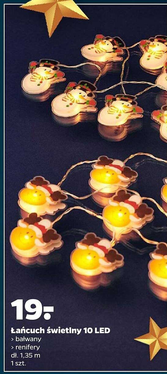 Łańcuch świetlny 10 LED