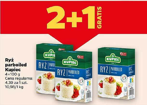Ryż parboiled Kupiec