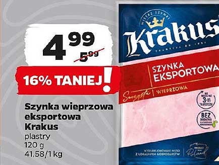 Szynka wieprzowa eksportowa Krakus