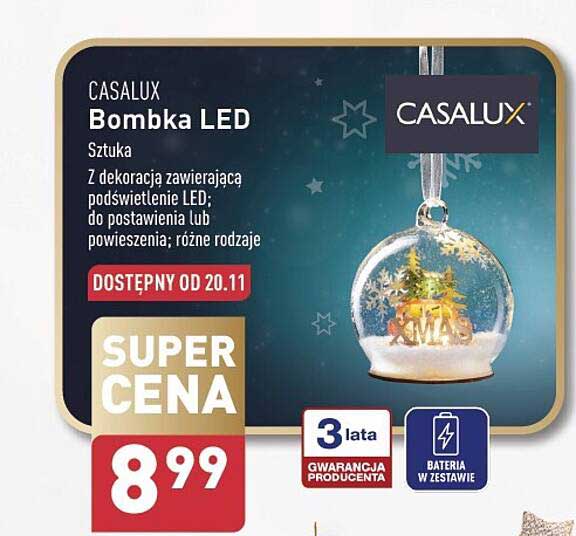 CASALUX Bombka LED