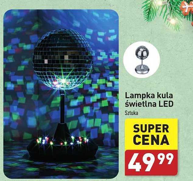 Lampka kula świetlna LED