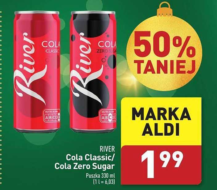 RIVER Cola Classic/Cola Zero Sugar