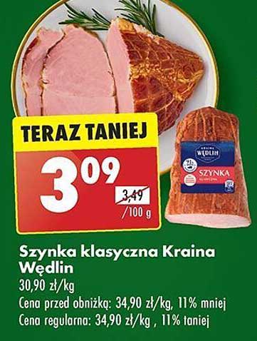 Szynka klasyczna Kraina Wędlin
