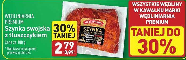Szynka swojska z tłuszczykiem