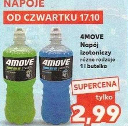 4MOVE Napój izotoniczny różne rodzaje 1 l butelka